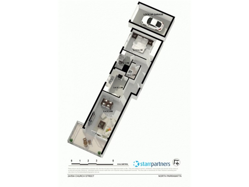 24/504 Church Street, North Parramatta NSW 2151 Floorplan