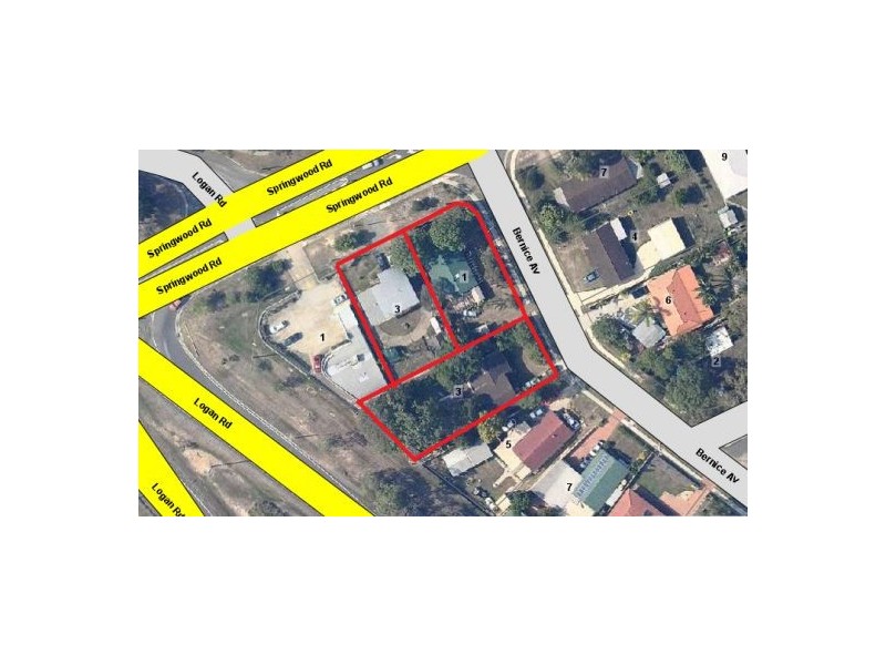 1 & 3 Bernice Ave and 3 Springwood Road, Underwood QLD 4119