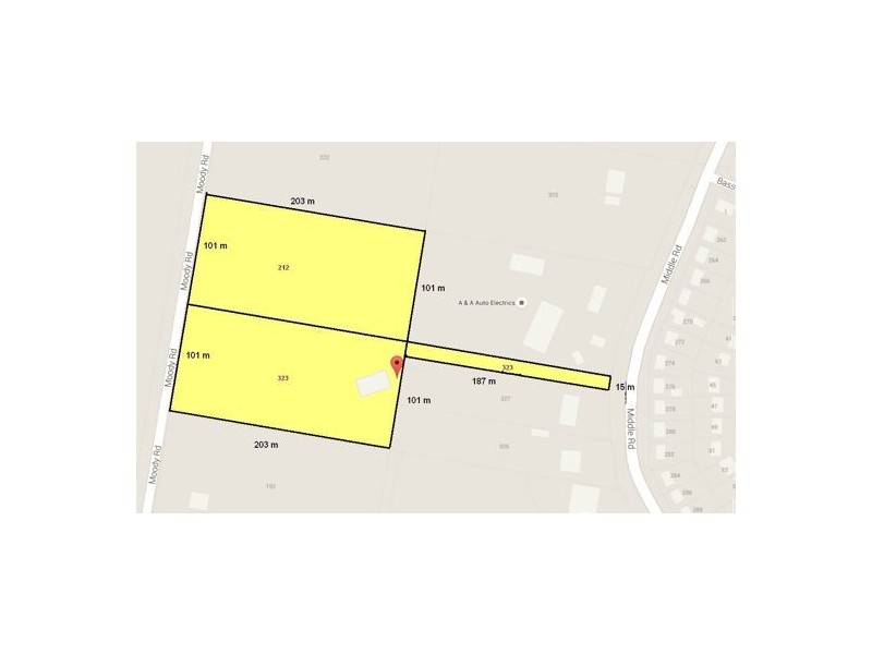 323 Middle Road and 212 Moody Road, Boronia Heights QLD 4124