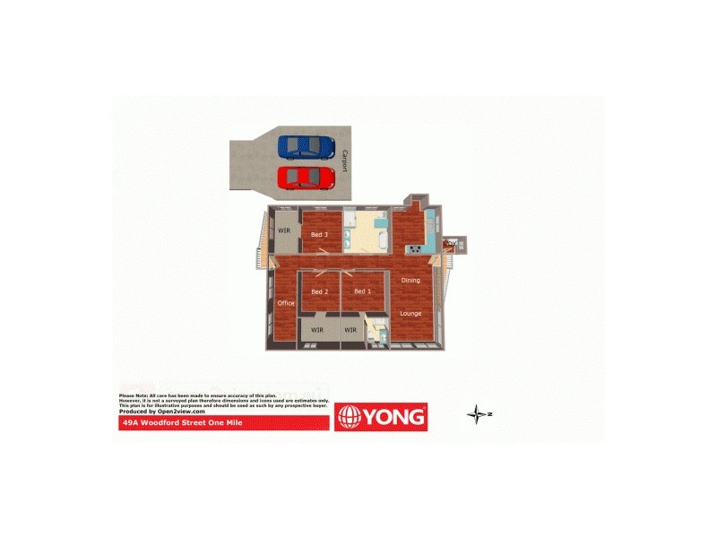 49A Woodford Street, One Mile QLD 4305 Floorplan