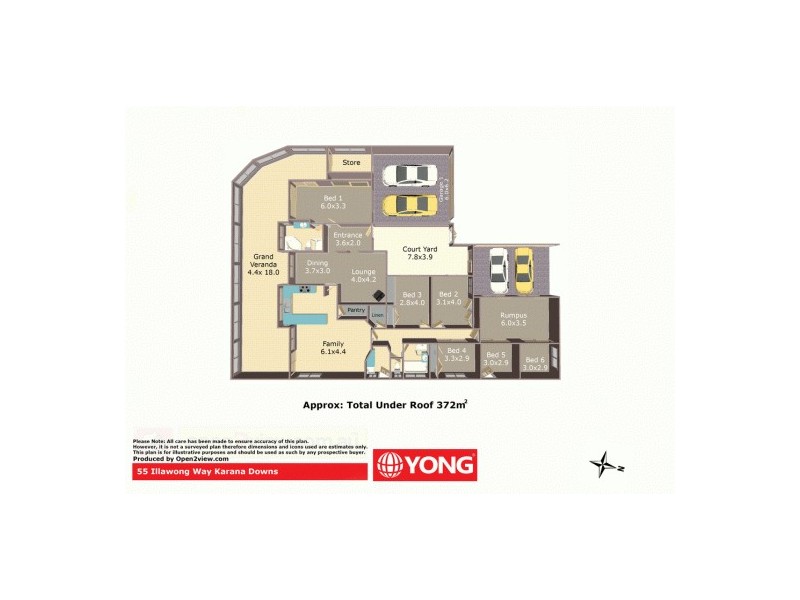 55 Illawong Way, Karana Downs QLD 4306 Floorplan