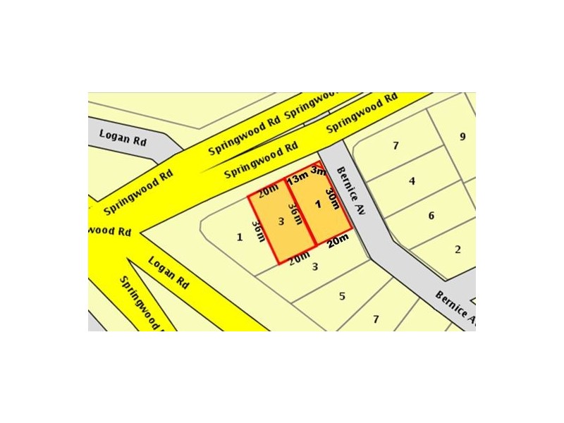 1 Bernice Ave & 3 Springwood Road, Underwood QLD 4119