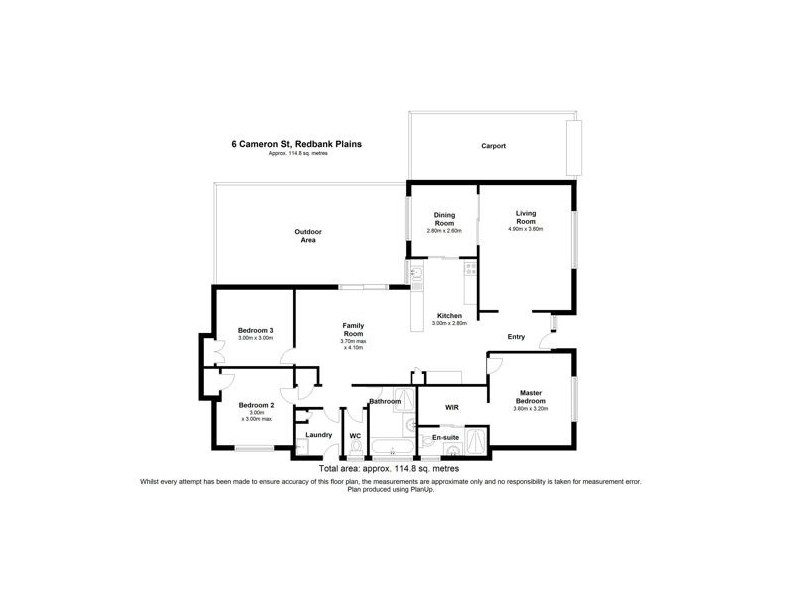 6 CAMERON STREET, Redbank Plains QLD 4301