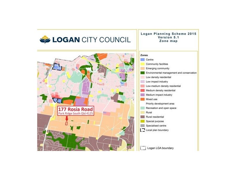 .177 Rosia Rd, Park Ridge South QLD 4125