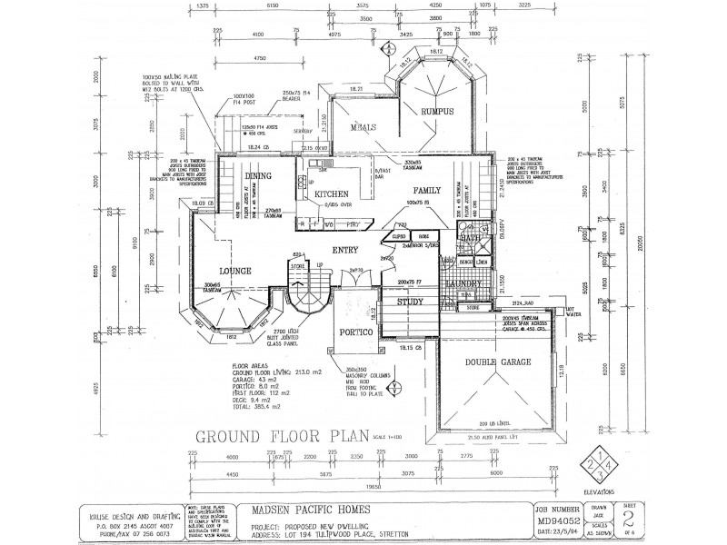 15 Tulipwood Place, Stretton QLD 4116 Floorplan