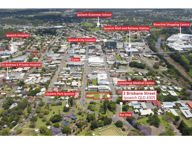 .2 Brisbane Street (7 Milford Street and 3 and 5 Limestone Street), Ipswich QLD 4305