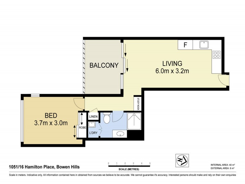 1051/16 Hamilton Place, Bowen Hills QLD 4006