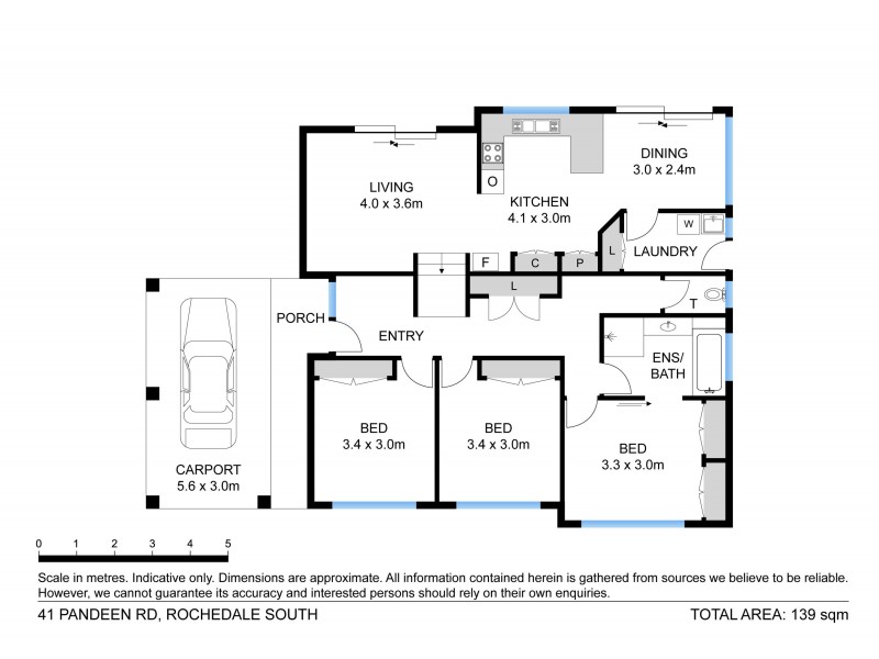41 Pandeen Rd, Rochedale QLD 4123 Floorplan