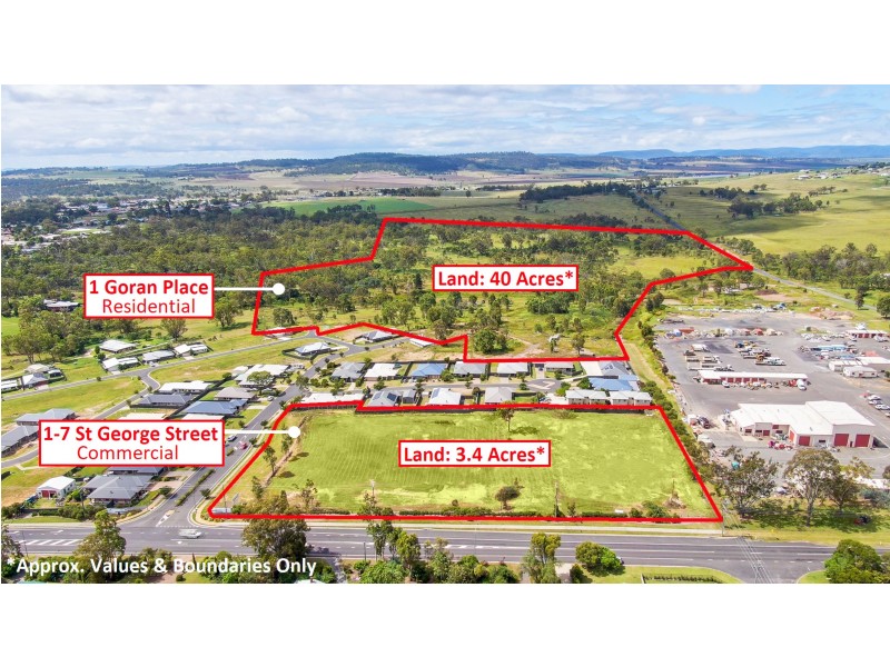 1 Goran Place and 1-7 St George Street, Warwick QLD 4370