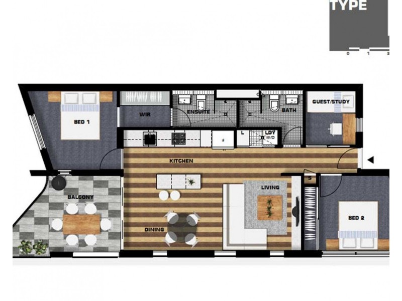 7/41 School St., Kelvin Grove QLD 4059