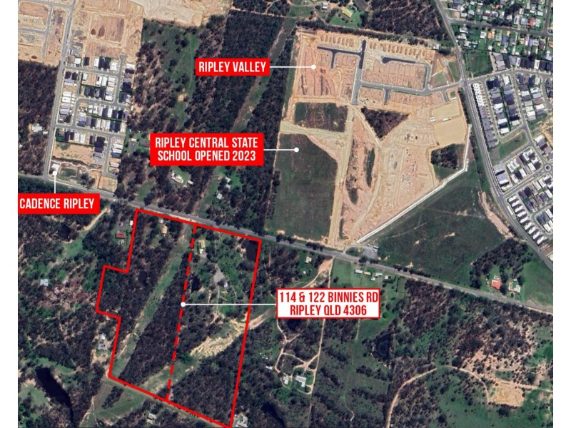 114 & 122 Binnies Rd, Ripley QLD 4306
