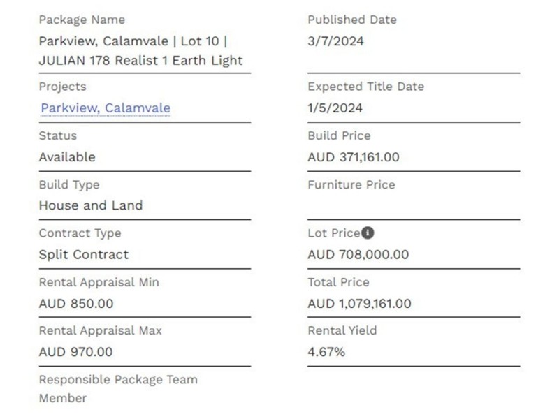 Lot 10, 2376 Beaudesert Road (Parkview Estate), Calamvale QLD 4116
