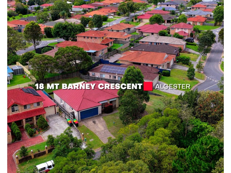 18 MOUNT BARNEY CRESCENT, Algester QLD 4115