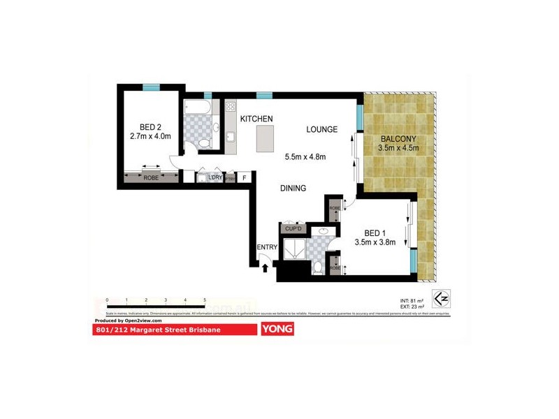 801/212 Margaret Street, Brisbane QLD 4000