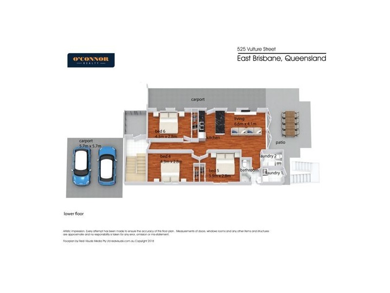 .525 Vulture Street, East Brisbane QLD 4169 Floorplan