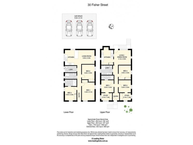 30 FISHER STREET, East Brisbane QLD 4169 Floorplan