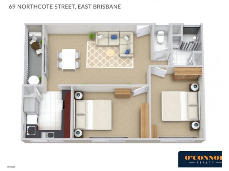 2.69 NORTHCOTE STREET, East Brisbane QLD 4169
