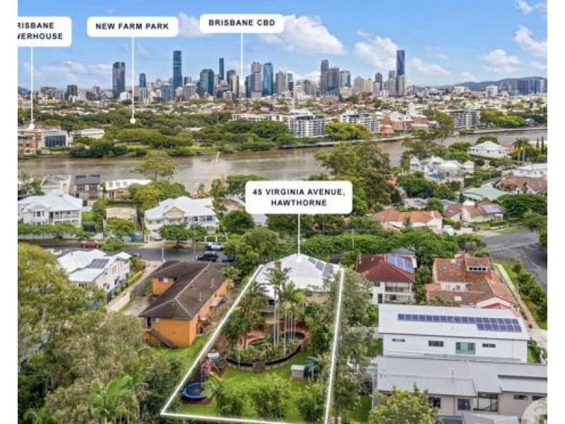 45 Virginia Avenue, Hawthorne QLD 4171