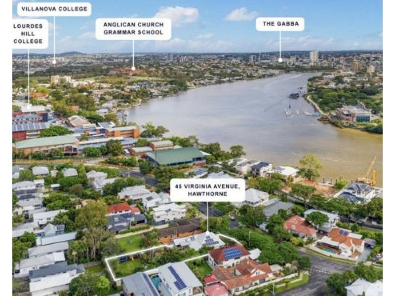 45 Virginia Avenue, Hawthorne QLD 4171