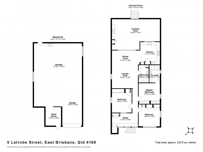 5 Latrobe Street, East Brisbane QLD 4169 Floorplan