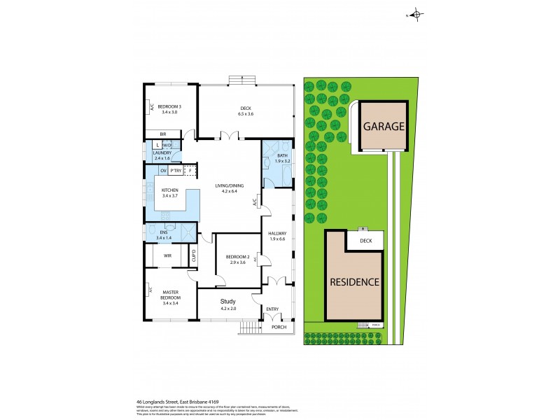 46 Longlands Street, East Brisbane QLD 4169 Floorplan