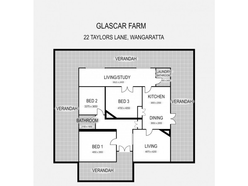 22 Taylors Lane, Wangaratta VIC 3677 Floorplan