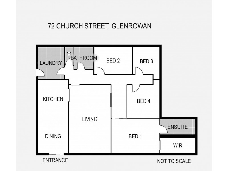 72 Church Street, Glenrowan VIC 3675 Floorplan