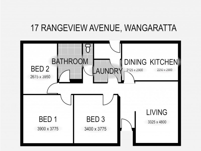 17 Rangeview Avenue, Wangaratta VIC 3677 Floorplan