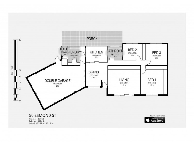 50 Esmond Street, Wangaratta VIC 3677 Floorplan