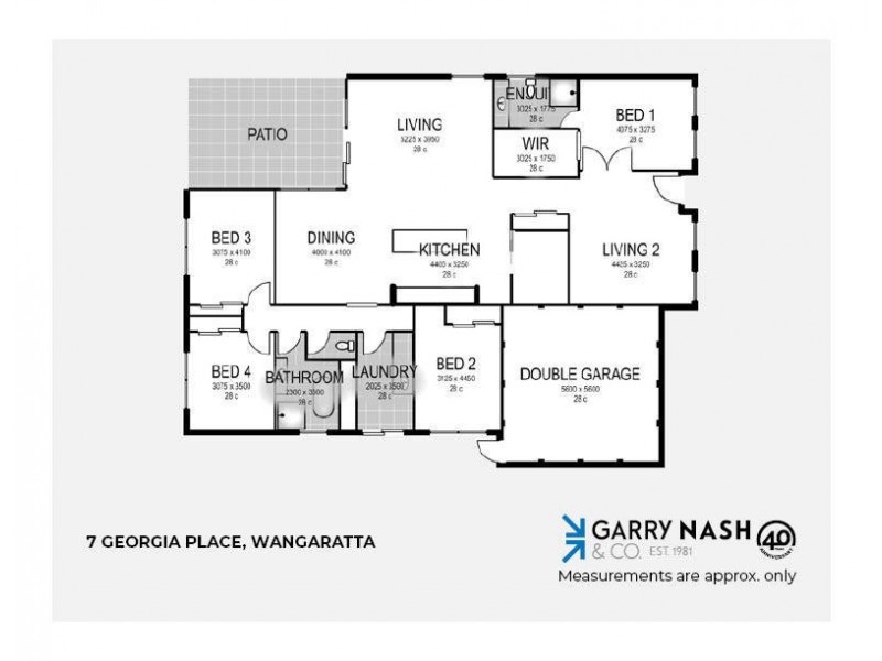 7 Georgia Place, Wangaratta VIC 3677 Floorplan