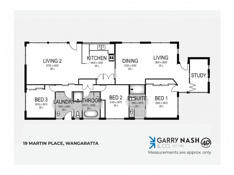 19 Martin Place, Wangaratta VIC 3677 Floorplan