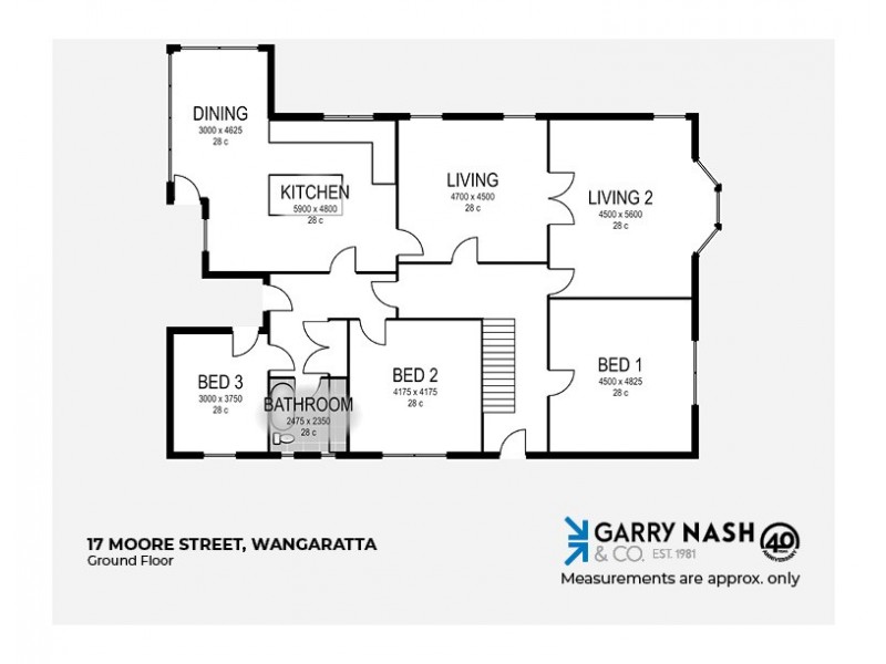 17 Moore Street, Wangaratta VIC 3677 Floorplan