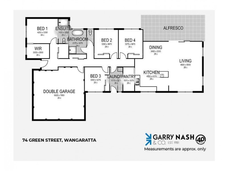 74 Green Street, Wangaratta VIC 3677 Floorplan