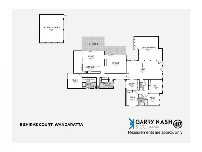 5 Shiraz Court, Wangaratta VIC 3677 Floorplan