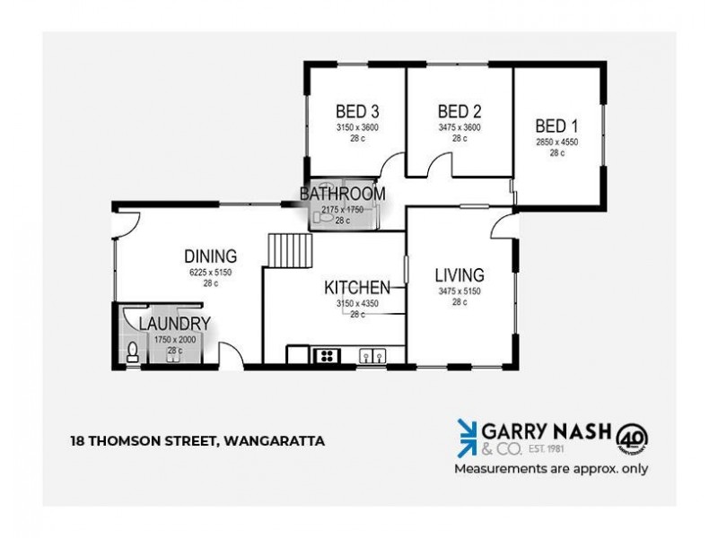 18 Thomson Street, Wangaratta VIC 3677 Floorplan