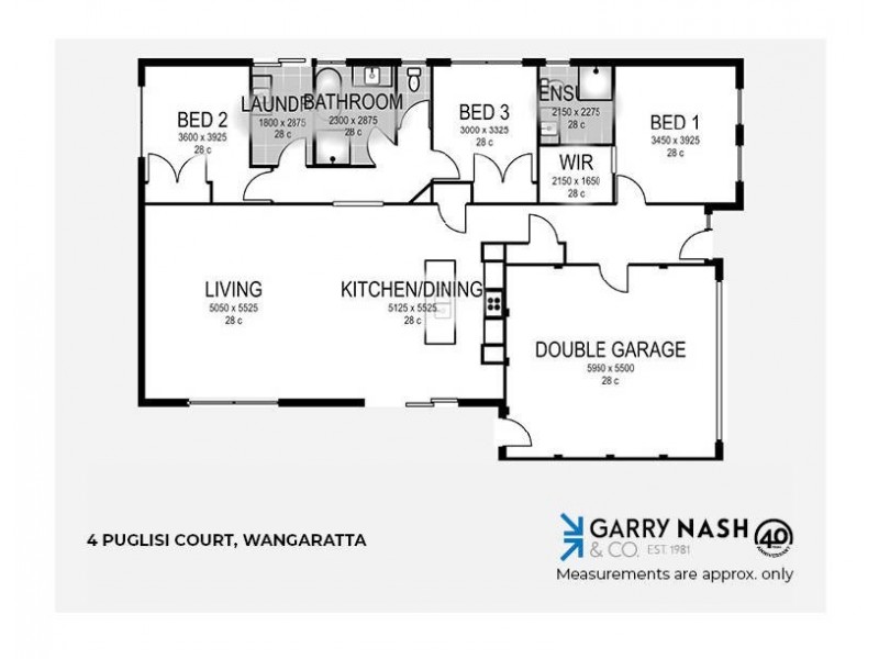 4 Puglisi Court, Wangaratta VIC 3677 Floorplan
