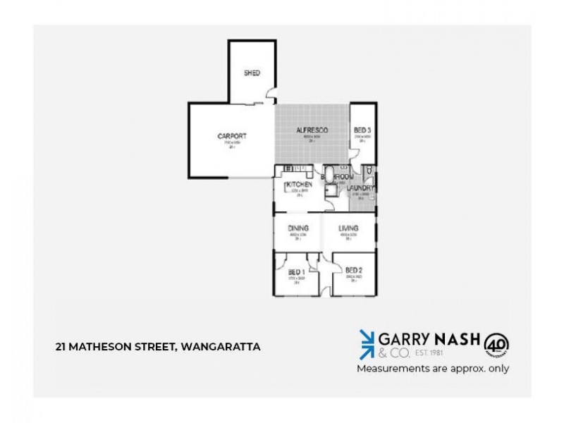 21 Matheson Street, Wangaratta VIC 3677 Floorplan