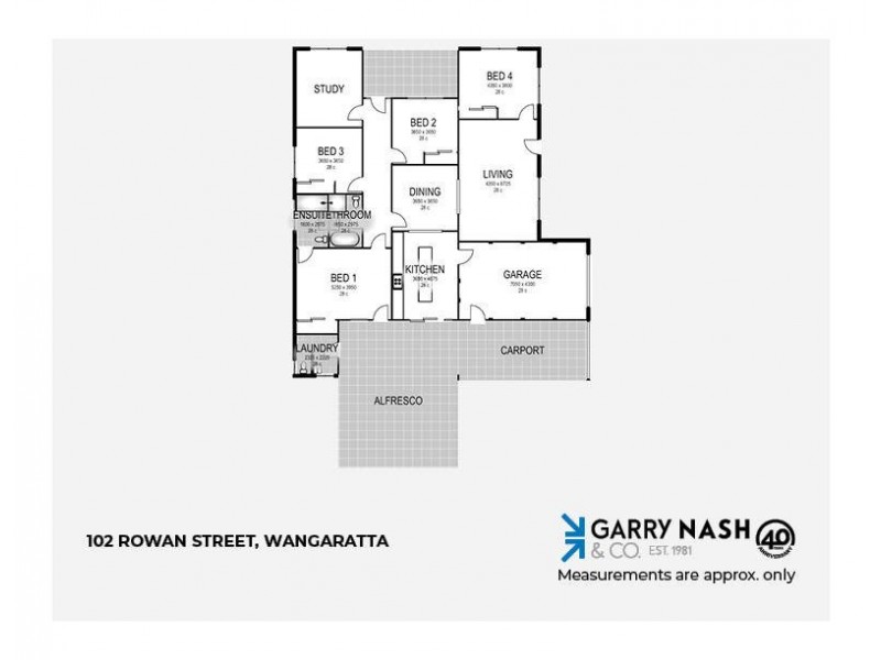 102 Rowan Street, Wangaratta VIC 3677 Floorplan
