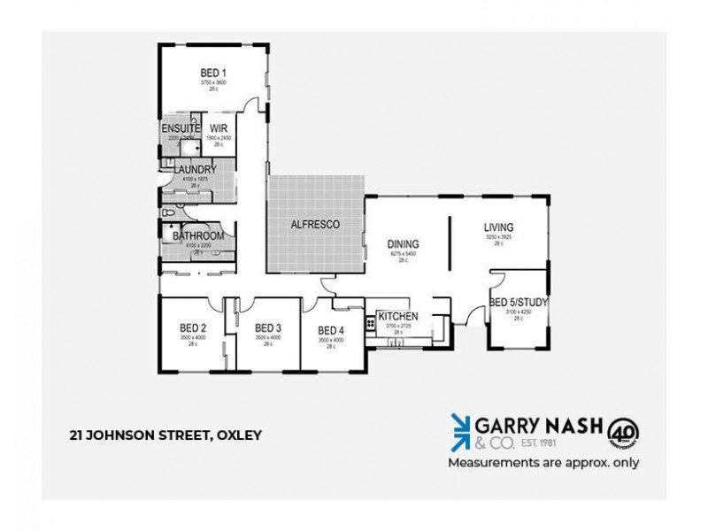 21 Johnson Street, Oxley VIC 3678 Floorplan
