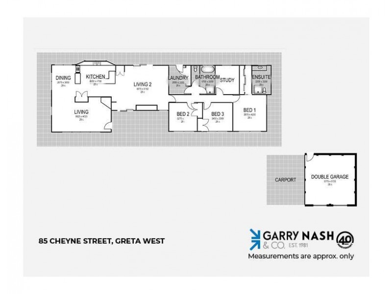 85 Cheyne Street, Greta West VIC 3675 Floorplan