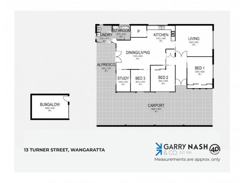 13 Turner Street, Wangaratta VIC 3677 Floorplan