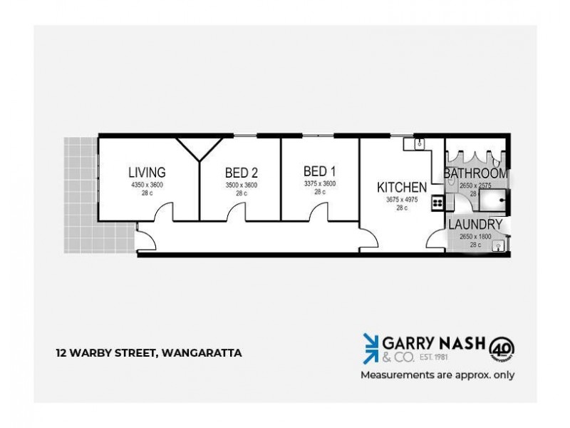 12 Warby Street, Wangaratta VIC 3677 Floorplan