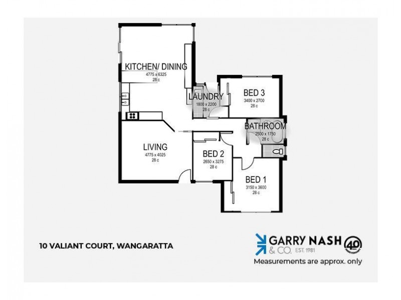 10 Valiant Court, Wangaratta VIC 3677 Floorplan