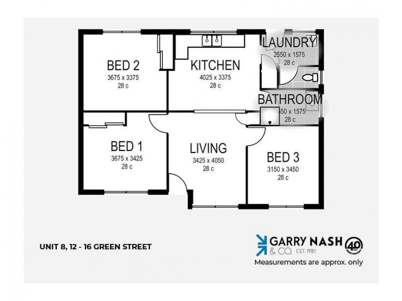 8/12-16 Green Street, Wangaratta VIC 3677 Floorplan