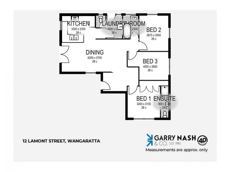 12 Lamont Street, Wangaratta VIC 3677 Floorplan
