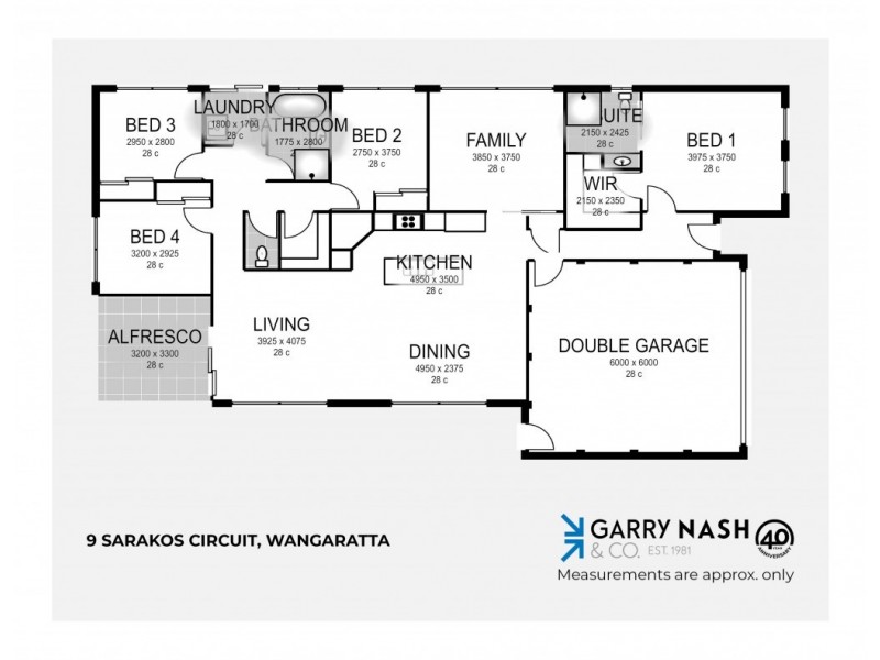 9 Sarakos Circuit, Wangaratta VIC 3677 Floorplan