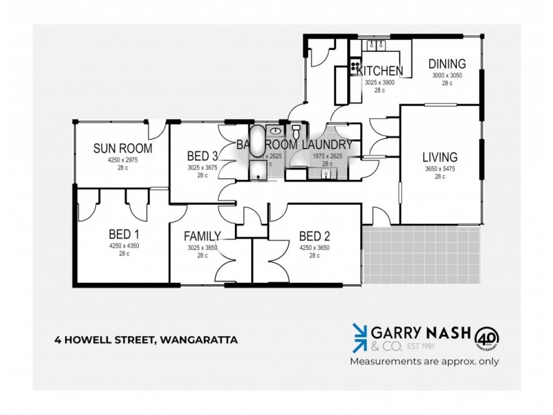 4 Howell Street, Wangaratta VIC 3677 Floorplan