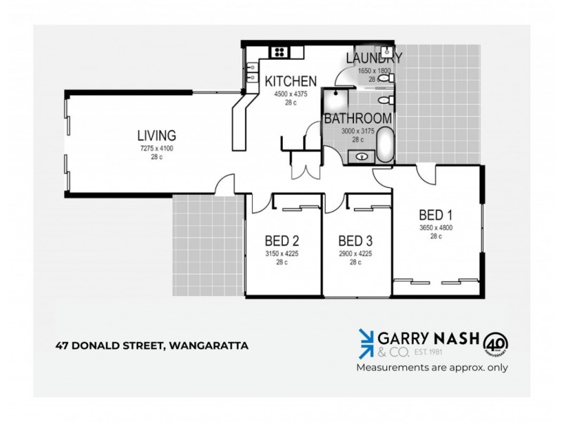 47 Donald Street, Wangaratta VIC 3677 Floorplan