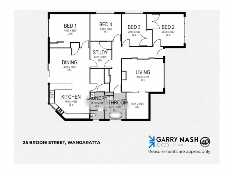 25 Brodie Street, Wangaratta VIC 3677 Floorplan