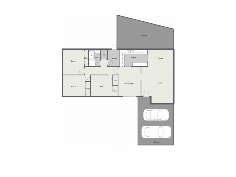 1 Clyde Court, Echuca VIC 3564 Floorplan